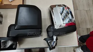 Landcruiser 2014 Side Mirror Black And Chrome Automatic