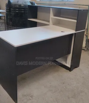 Office Desk With Shelves