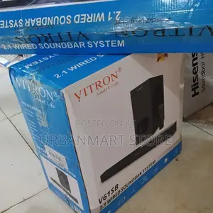Vitron V61sb 1200w 2.1 Wired Soundbar With Bluetooth Subwoofer