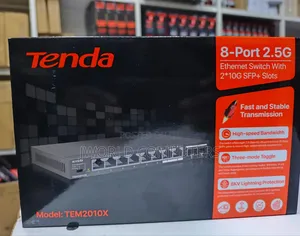 Tenda Tem2010x – 8-Port 2.5g Switch + 2×10g Sfp+