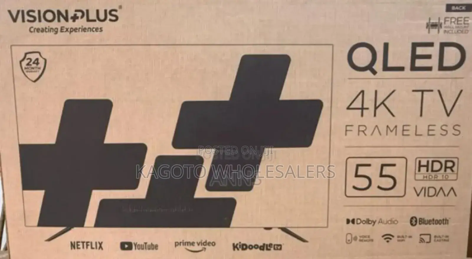 Vision 50inches Smart Tv