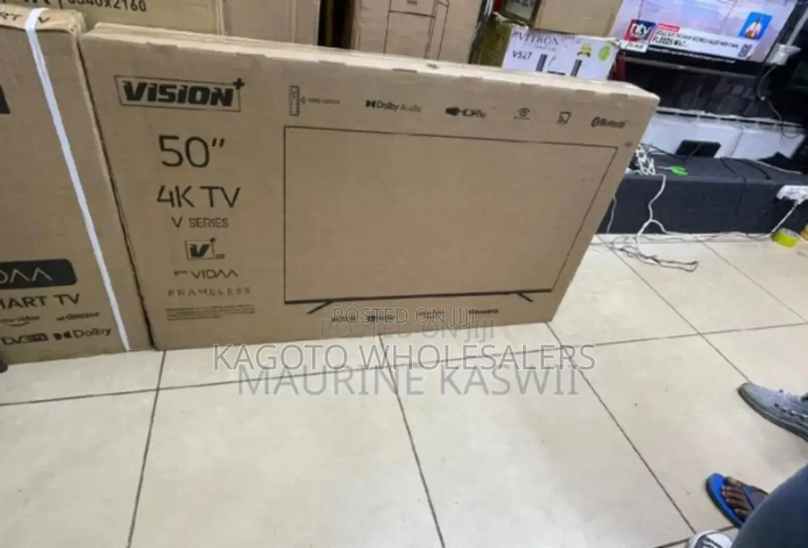 Vision 50inches Smart Tv