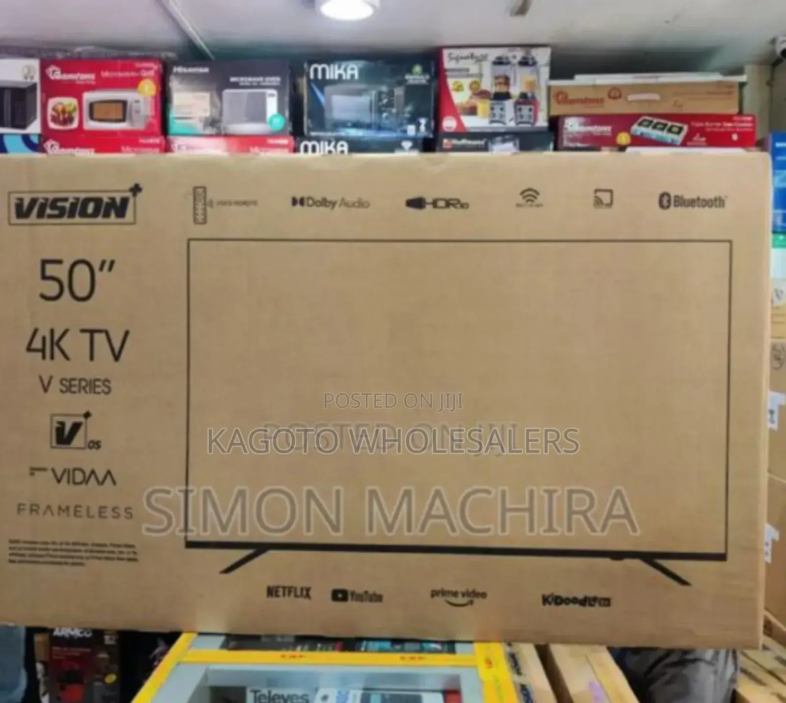 Vision 50inches Smart Tv