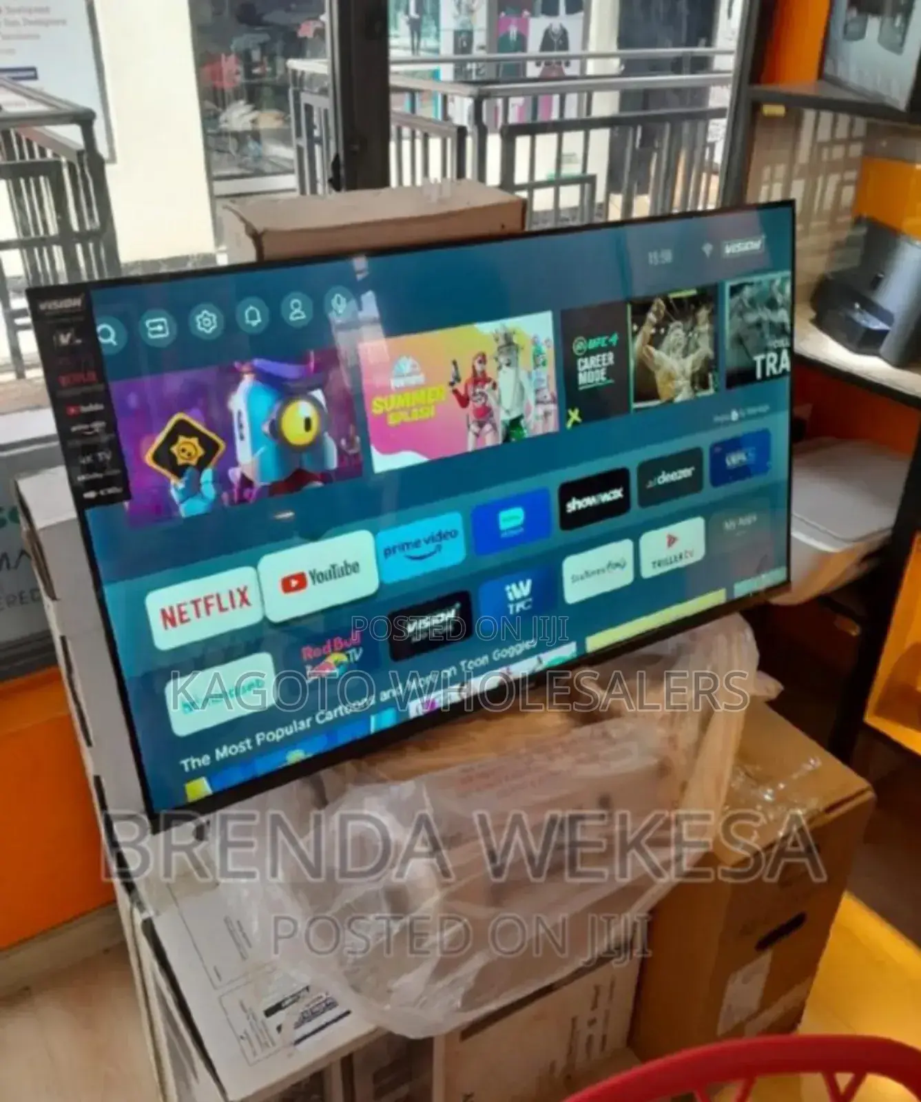 Vision 43inch Vidaa Smart Tv
