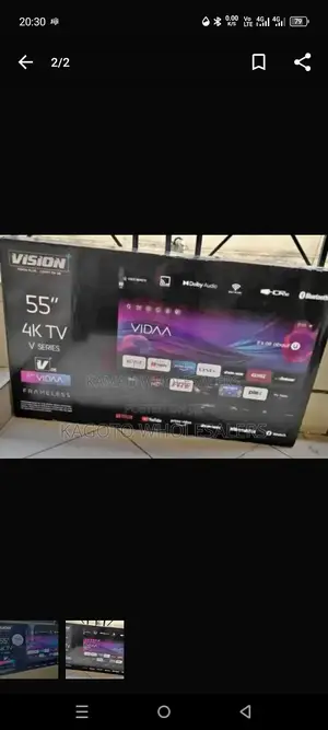 Vision 55inch Vidaa Smart Tv