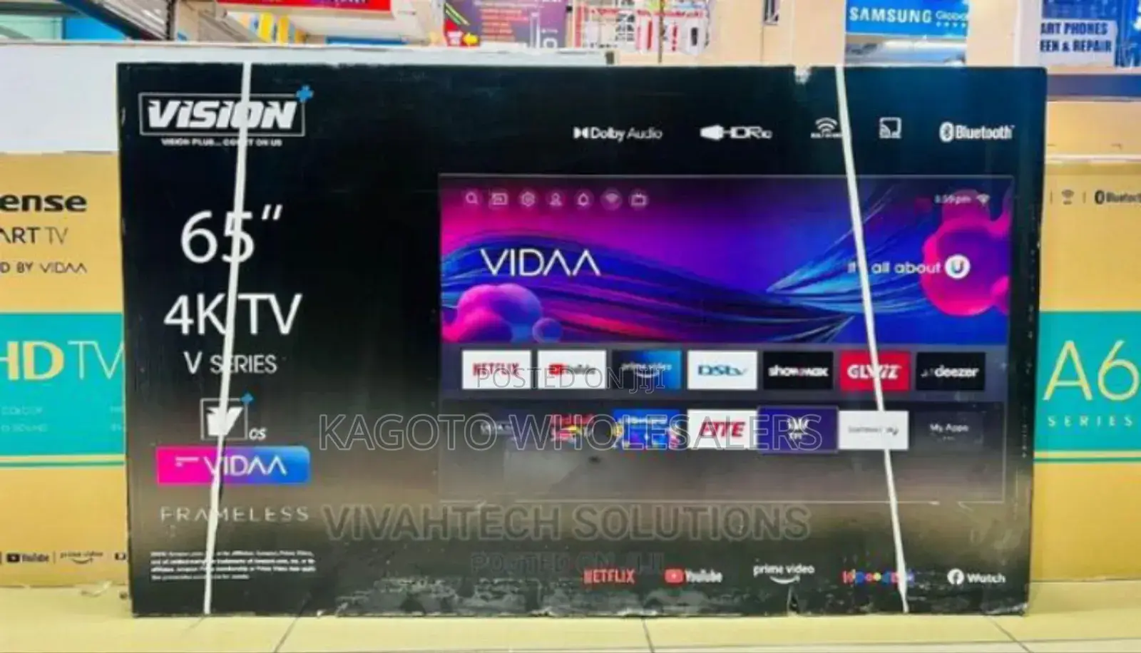 Vision 65inch Vidaa Smart Tv