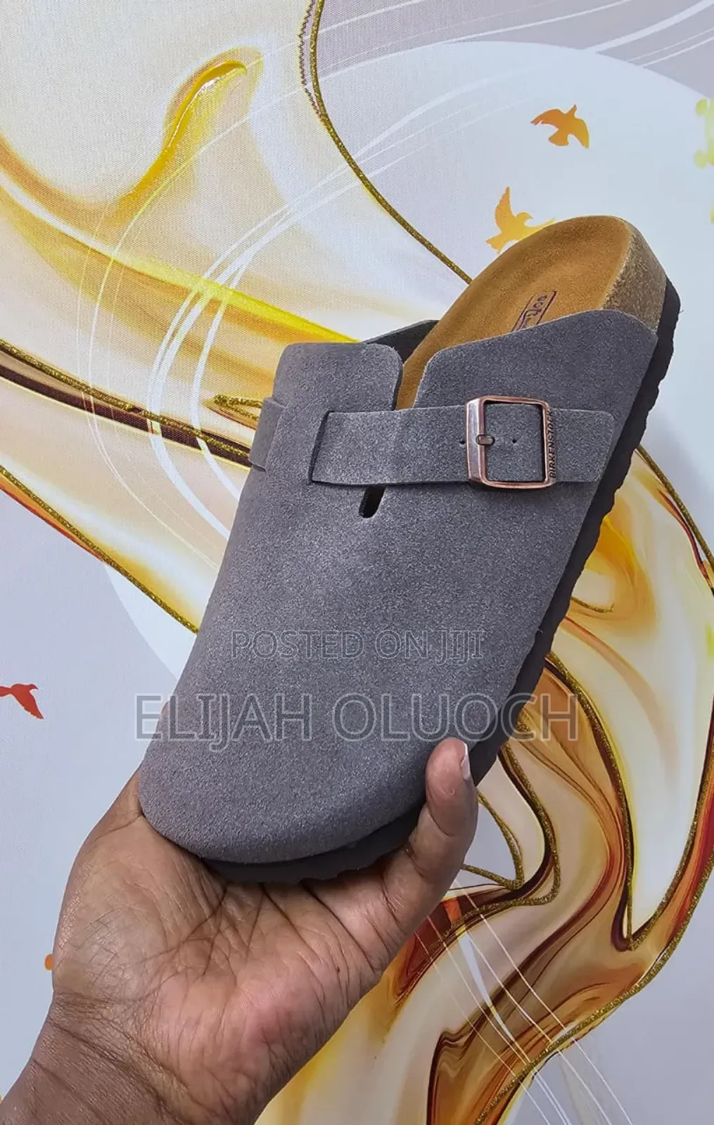 Birkenstock Boston Classic Suede Clogs - Ash Gray
Quality