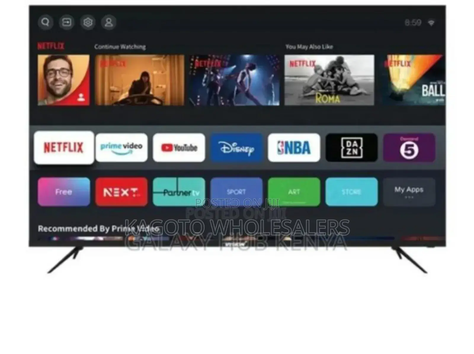 Vision 65inch Vidaa Smart Tv