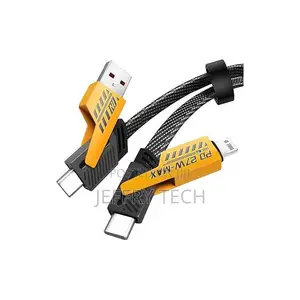 Original 4*1 Usb a/Usb C to Type-C and Lightning Charging Cable With 6