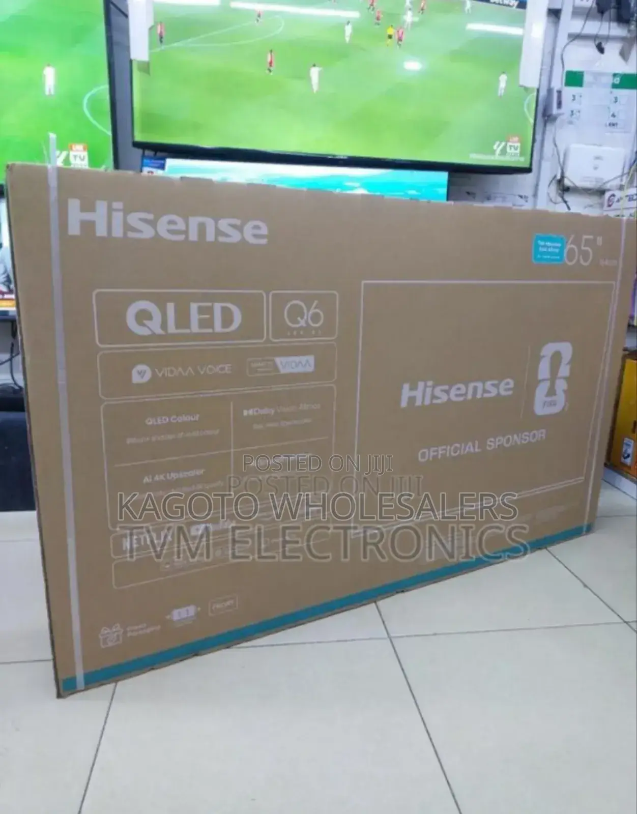 Hisense 65inch Qled Smart Tv