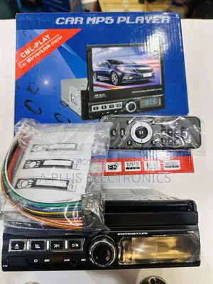 7 Inch Retractable Screen Car Radio – Single Din
