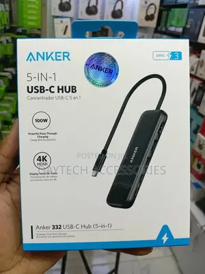 Anker 332 (A) Usb-C 5-in-1 Hdmi 85w Hub Adapter