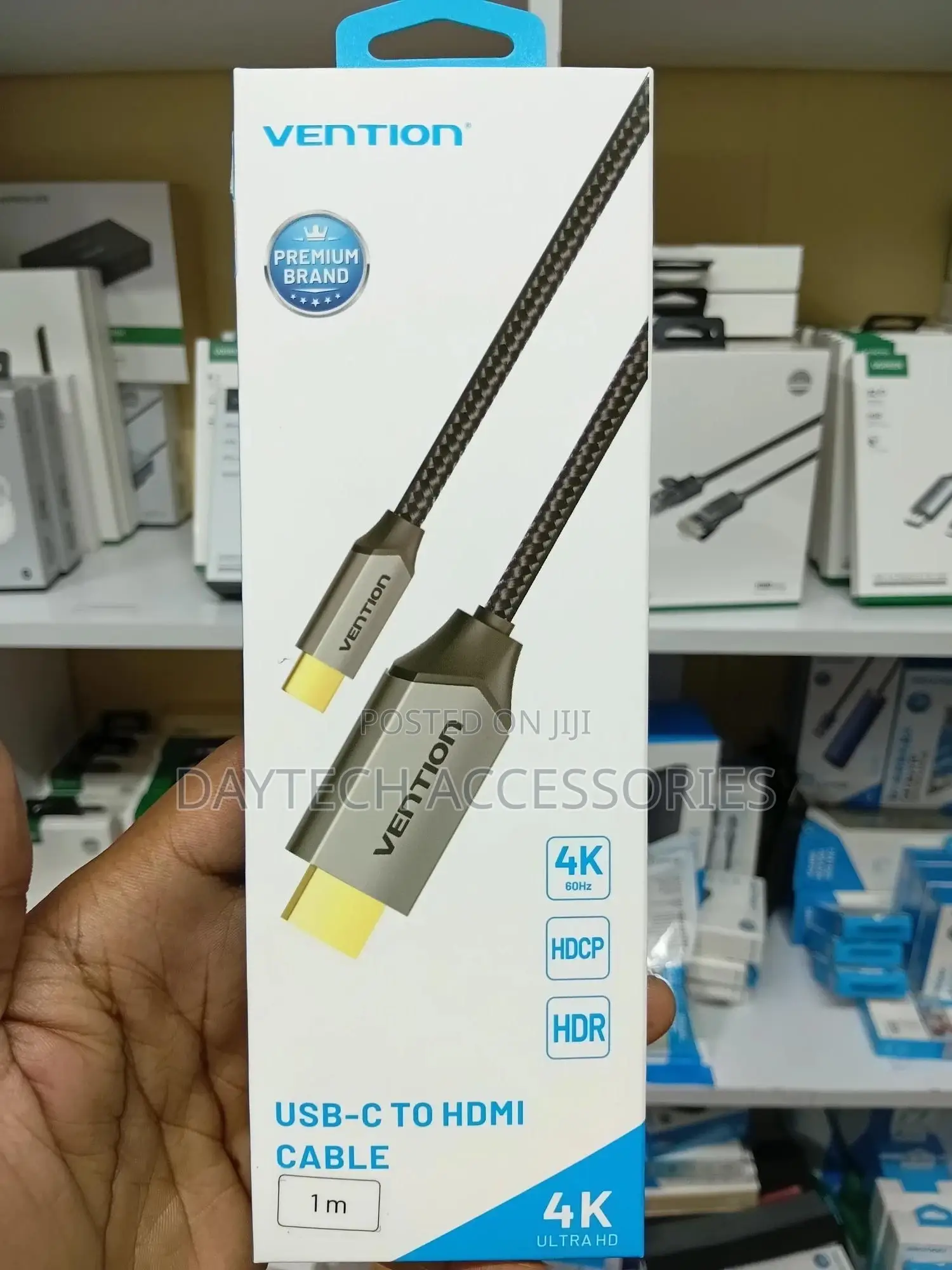 The Vention Usb-C to Hdmi Converter Cable (Model Crbbf)