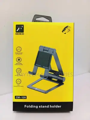 Senior Cm-120 Folding Stand Holder for Mobile Phones and Tablets.