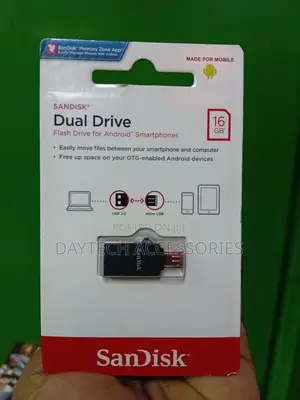 Sandisk Ultra 16gb Usb 2.0 Otg Flash Drive With Micro Usb Connector