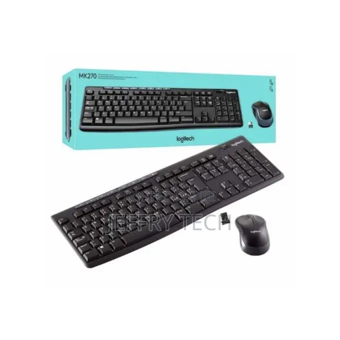 Logitech Mk 270 Wireless Keyboard and Mouse Combo