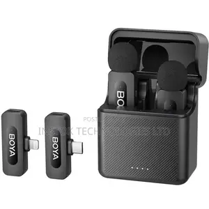 Boya By-v3 Combo Wireless Microphone With Usb-c & Lightning