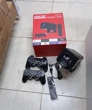 Game Projector 2 in 1 , Portable Projector