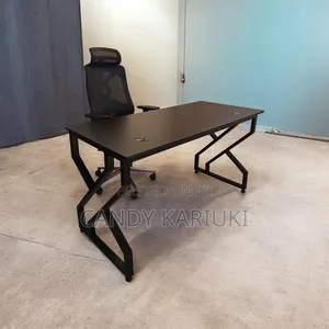 Black Exexutive Office Desk