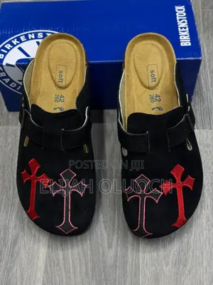 Chromeheart Birkenstock Sueded Clogs