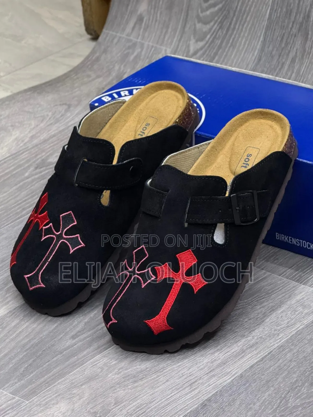 Chromeheart Birkenstock Sueded Clogs