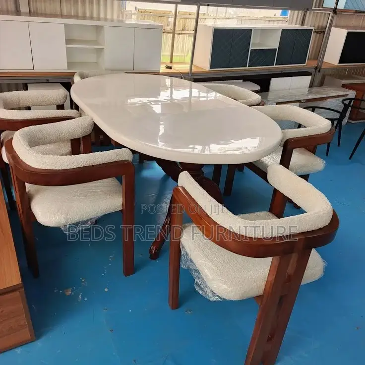 Elegant Dreamy 6 Seater Dining Set