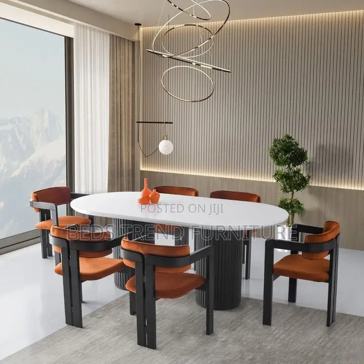 Dreamy Modern 6 Seater Dining Set
