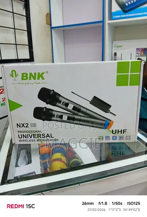 Nx2 Professional Universal Wireless Microphone