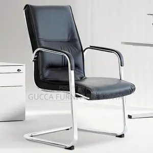 Leather Office Reception Waiting Chair