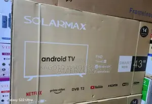 Solarmax 43inch  Smart Tv