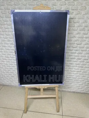 Blackboard With Stand-Portable Chalkboard Display