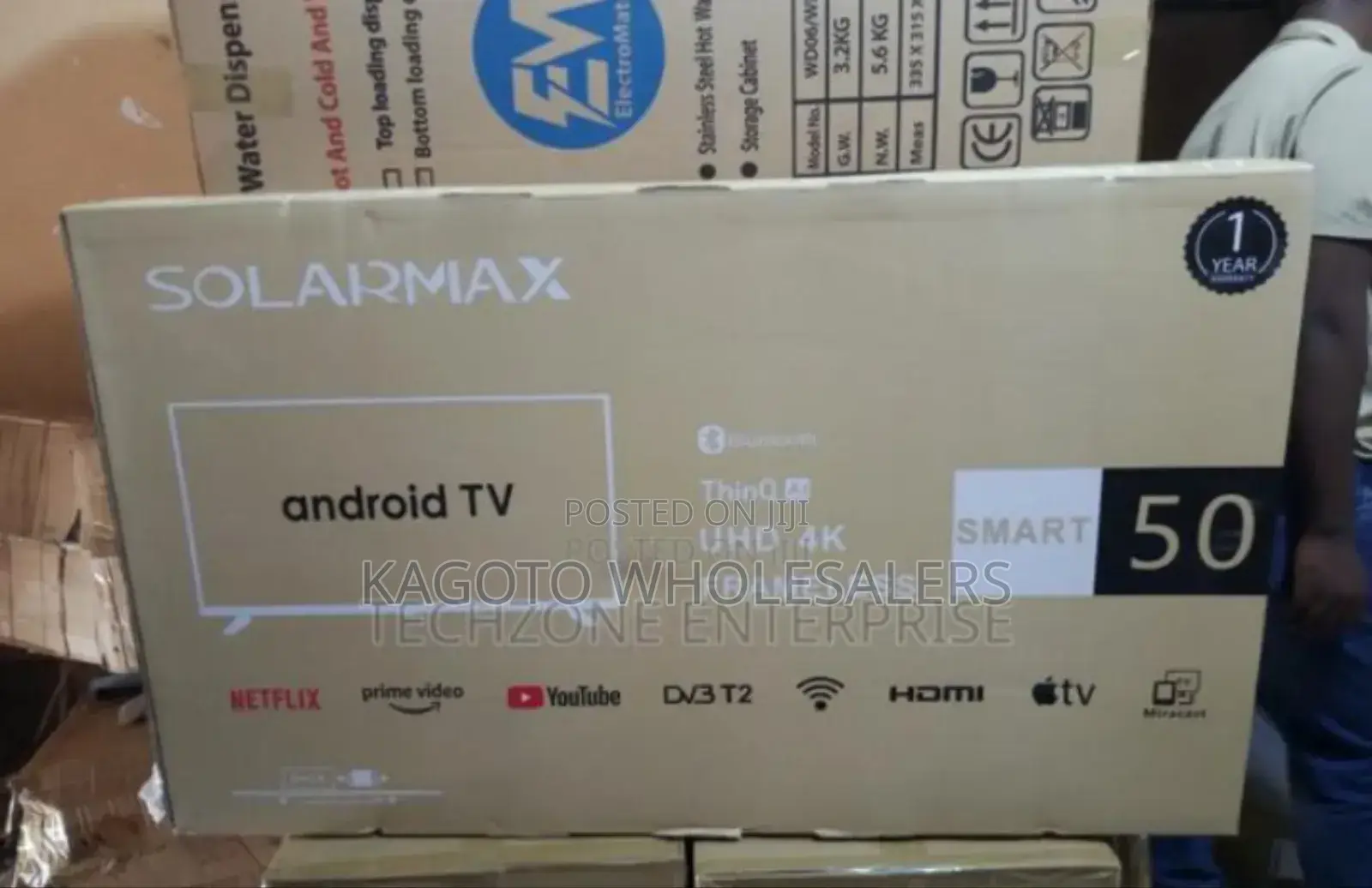 Solarmax 50inch  Smart Tv