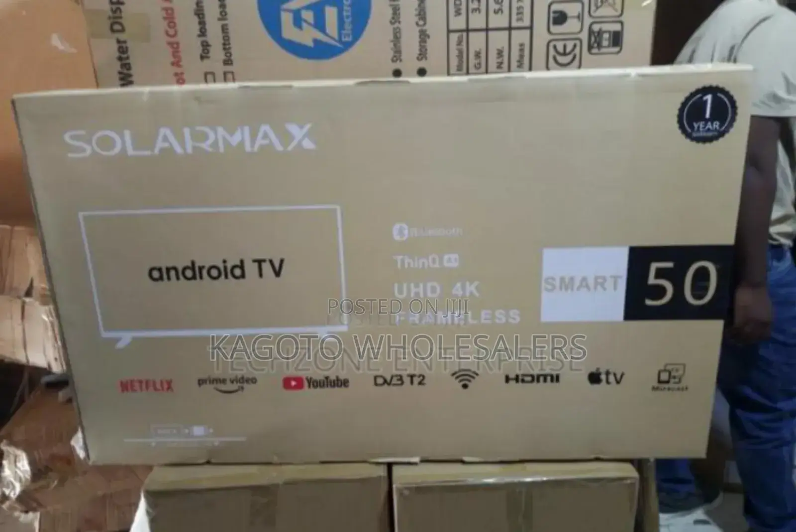 Solarmax 50inch  Smart Tv