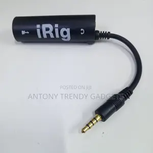 Portable Irig Guitar Adapter For Ios Android & Pc