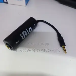 Guitar to Phone Irig Interface With Fx Thru Modes