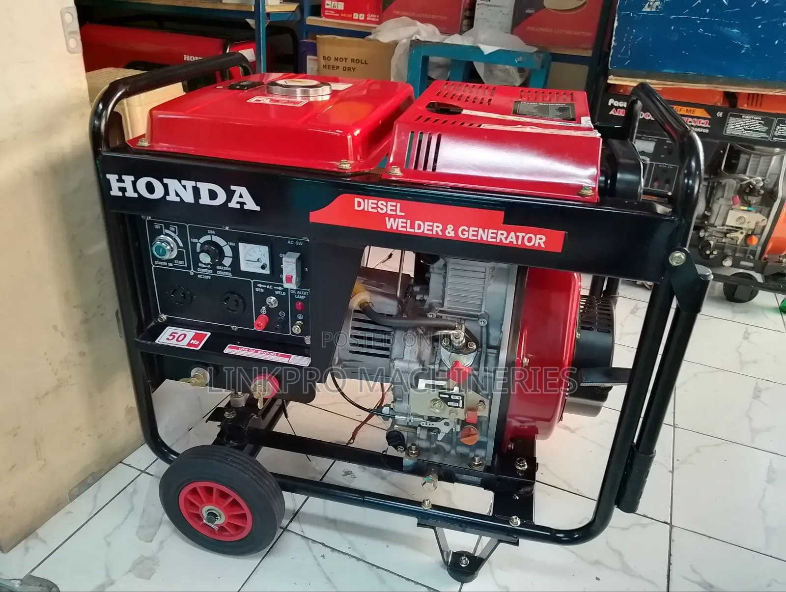 8.5kva Honda Diesel Welding Generator
