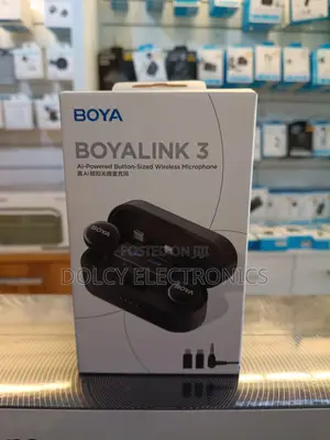 Boyalink 3-02 Ai-powered Button Size Wireless Microphone