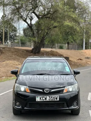 Toyota Corolla Fielder 2012 Black