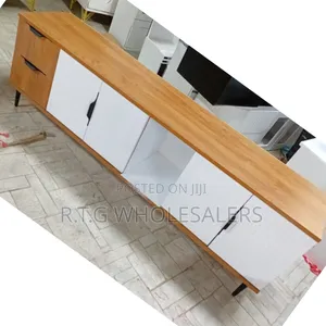 6ft Contemporary Executive Tv Cabinet – Laminated Finish