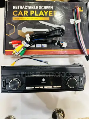 Retractable 7 Inch Android Car Radio – Double Din Multimedia Stereo
