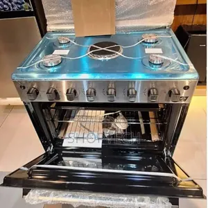 60*90 Starworth 4+1 Stainless Steel Cooker With Electric Oven