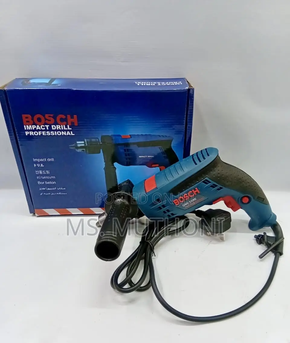 600 Watts Bosch GSB 13 Re Professional Impact Drill.