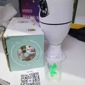 Wifi Smart Bulb Camera Motion Detection Security Cam