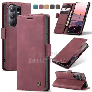 Waeqer Caseme Samsung Galaxy S26 Ultra Retro Flip Leather Wallet Case