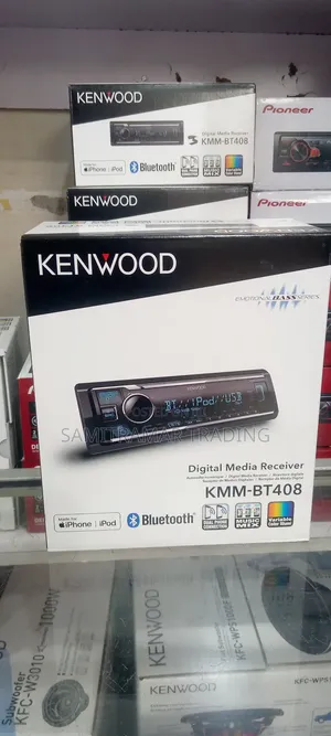 KMM-Bt408 Kenwood 1-Din Digital Media Receiver With Advanced Bluetooth