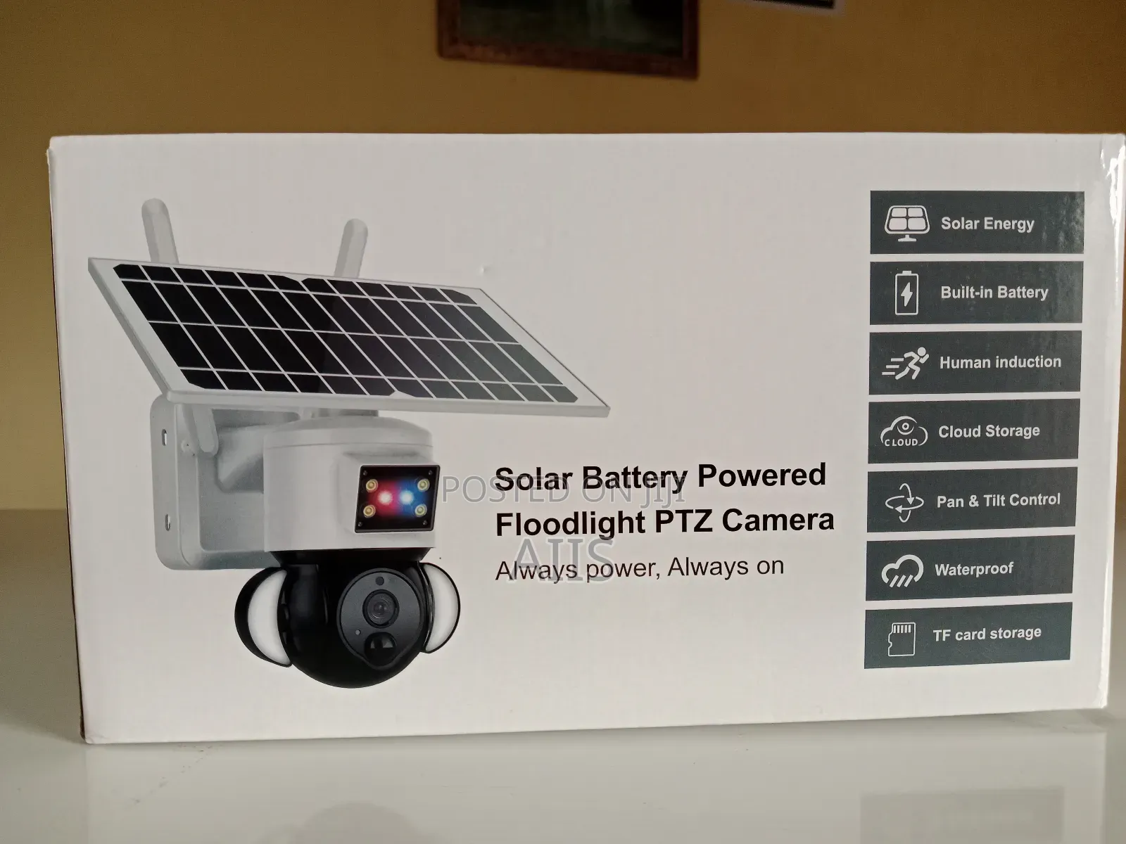 Solar Powered CCTV Camera