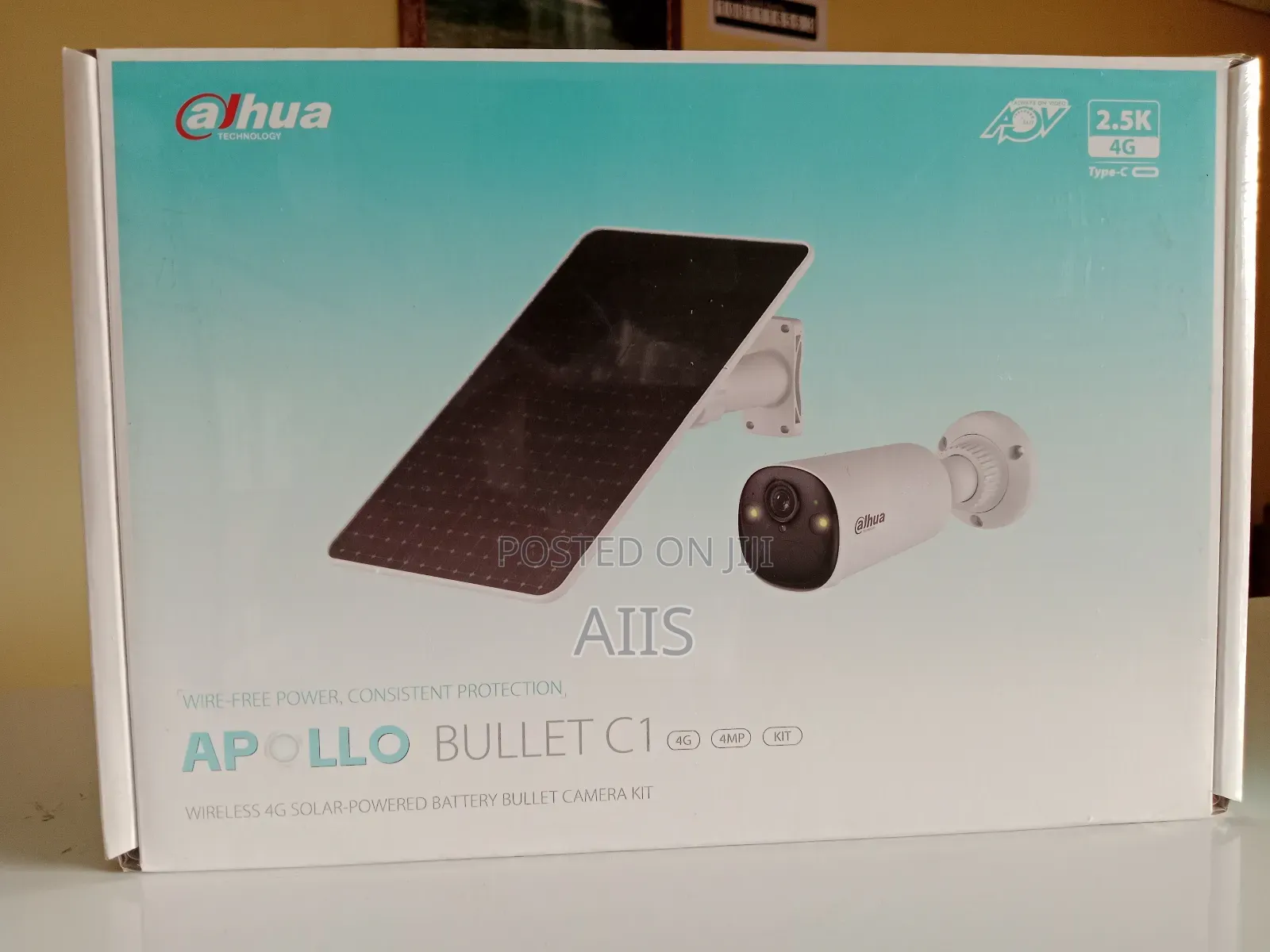 Solar Powered CCTV Camera