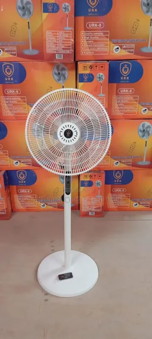 Remote Controlled Urk 16" Modern Standing Quiet Fan