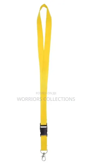 Yellow Lanyard Available