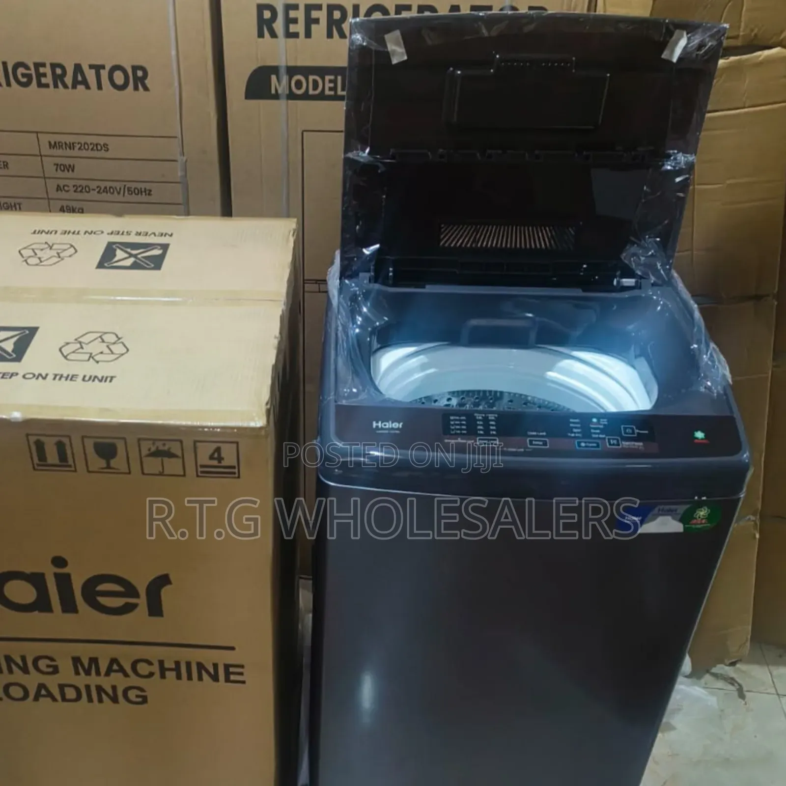 Haier 8 Kg Top Loader – Fully Automatic Efficient